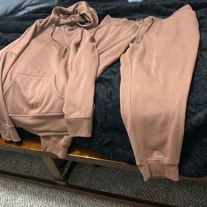 Brown Jogging Suit